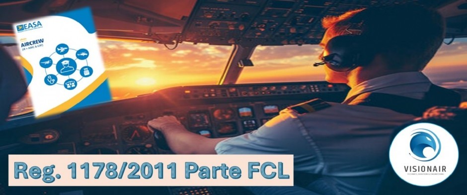 Normativa EASA Parte FCL (con aplicación de la IA)
