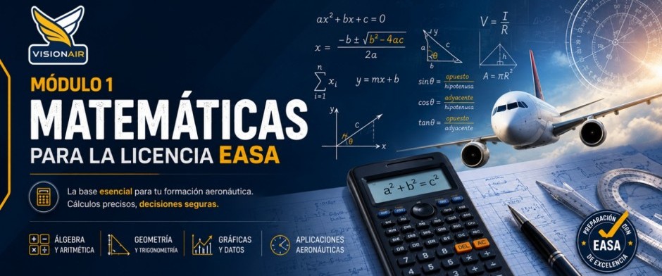 EASA M&oacute;dulo 1. Matem&aacute;ticas