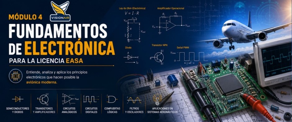 EASA M&oacute;dulo 4. Fundamentos de Electr&oacute;nica